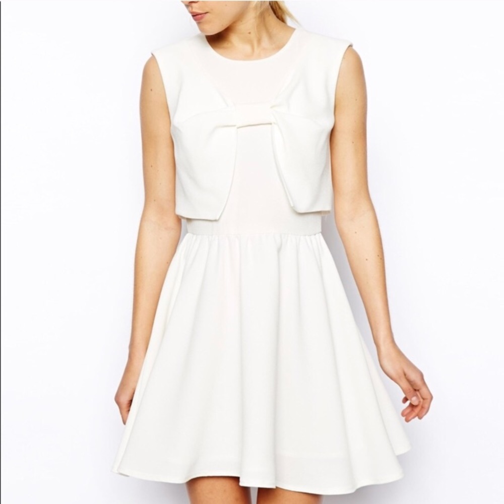 ASOS Petite Bow Dress